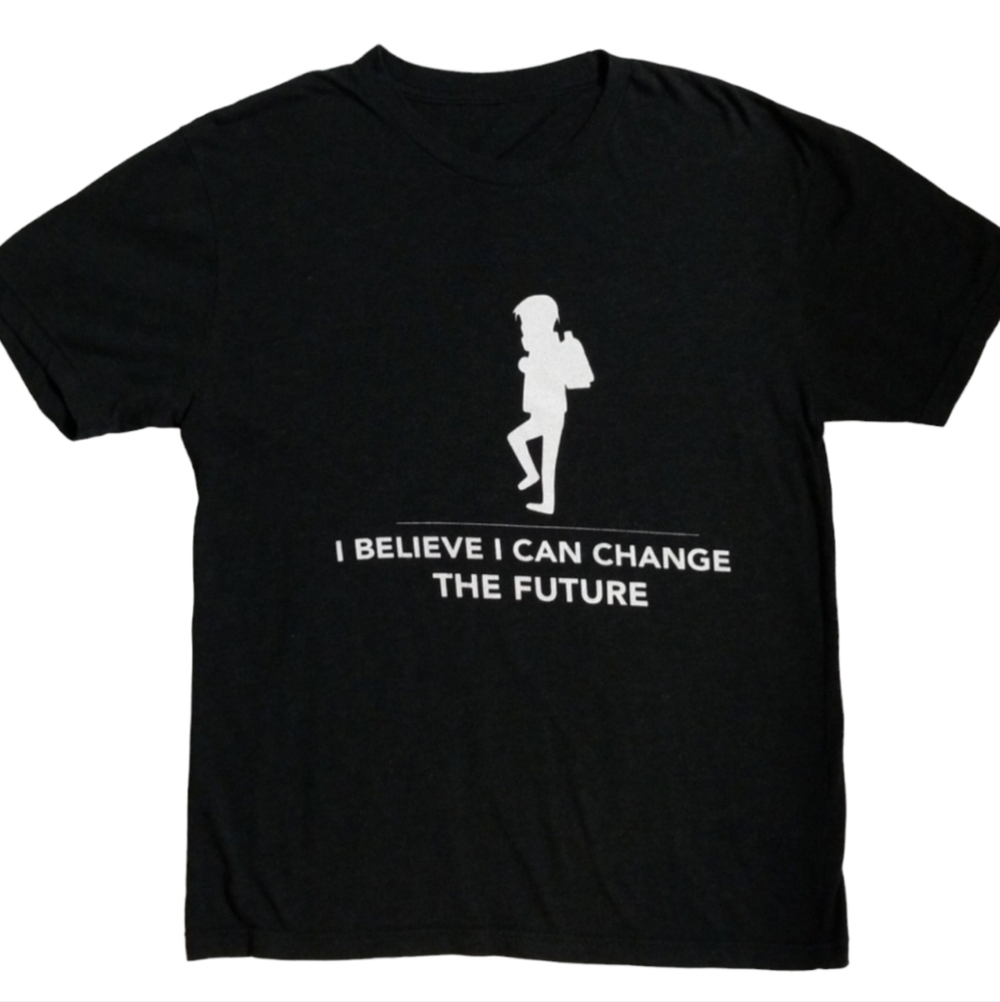 Red Bubble Change the Future Tee - Picture 1 of 4